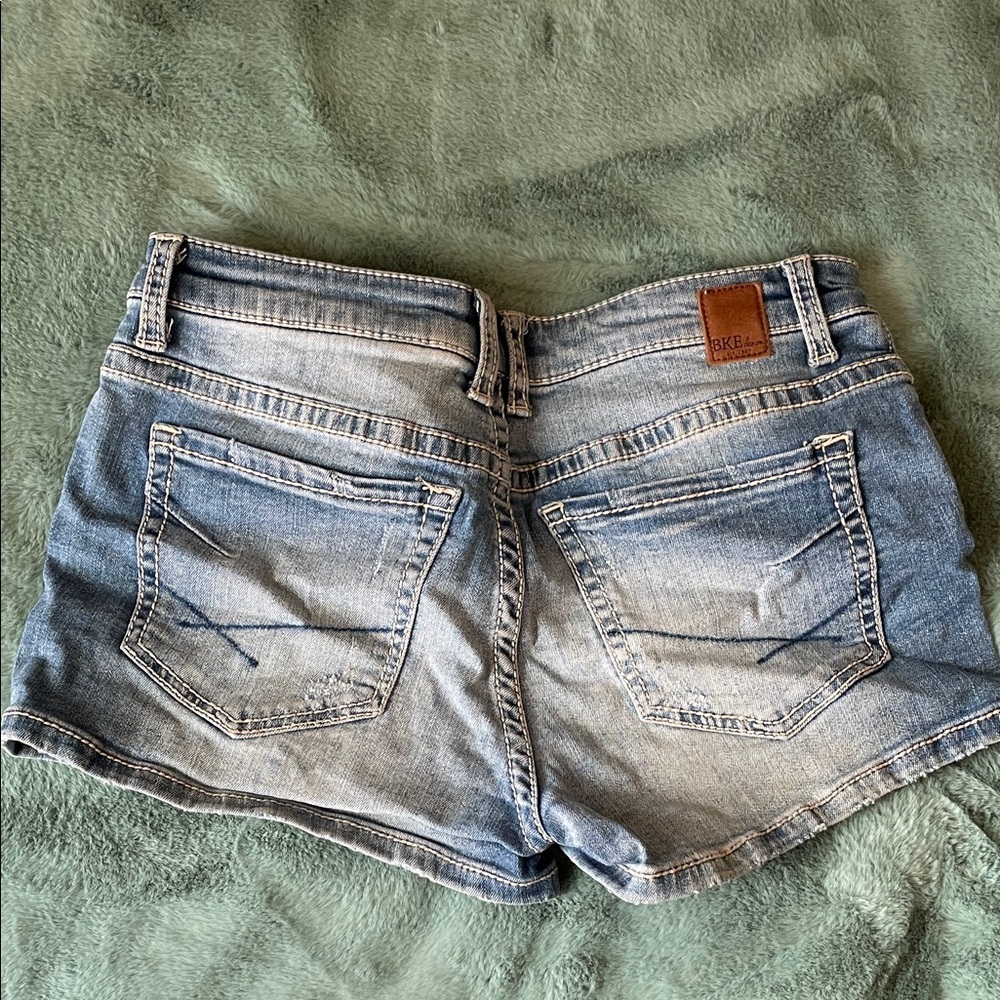 BKE Light Blue Jean Shorts